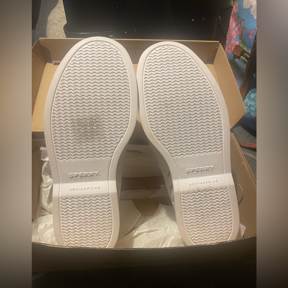 NEW Sperry Women’s Authentic Original AO Float Boat Shoes White Size 9M - Picture 4 of 6